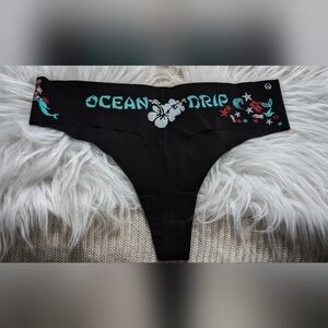 Ocean Drip Design Panties Underwear 2X